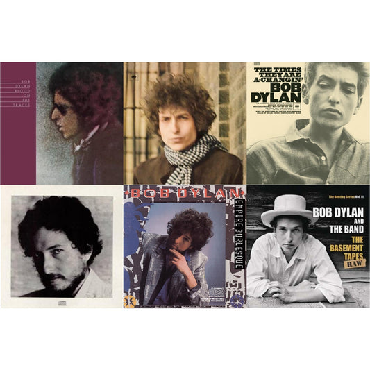 Blood On The Tracks & Blonde On Blonde & Times They Are A-Changin & New Morning & Empire Burlesque & Basement Tapes Raw: The Bootleg Series Vol.11