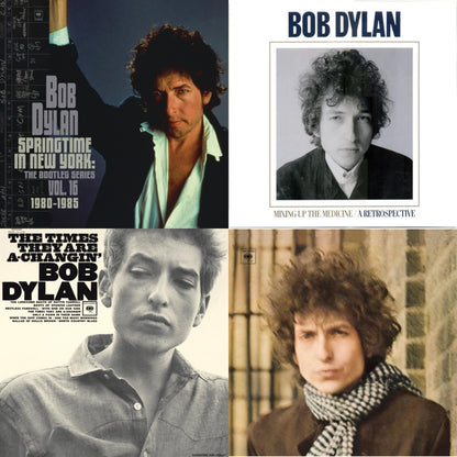 Springtime In New York: The Bootleg Series Vol. 16 (1980-1985) (2LP) & Mixing Up The Medicine & Times They Are A-Changin (Mono) & Blonde On Blonde