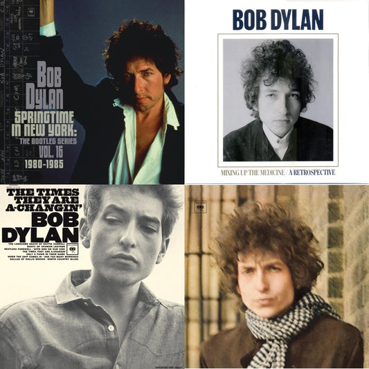 Springtime In New York: The Bootleg Series Vol. 16 (1980-1985) (2LP) & Mixing Up The Medicine & Times They Are A-Changin (Mono) & Blonde On Blonde