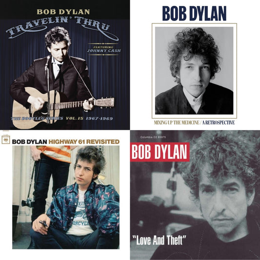 Traveling Thru Ft Johnny Cash: Bootleg Series Vol. 15 (3LP) & Mixing Up The Medicine & Highway 61 Revisited & Love And Theft (2LP/150G/Dl Card)