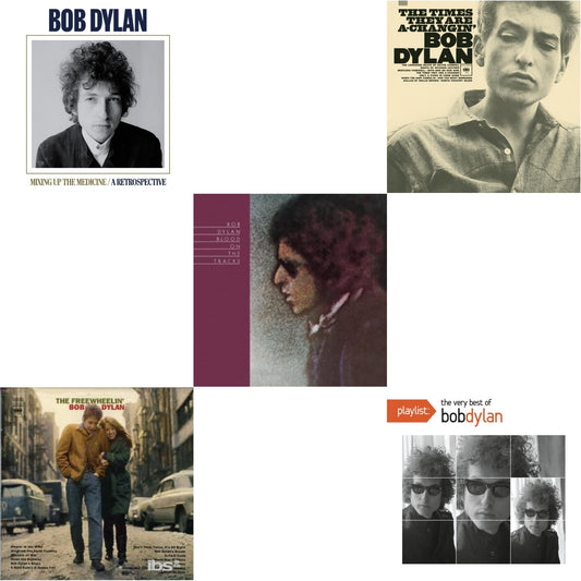 Mixing Up The Medicine & Freewheelin Bob Dylan & Blood On The Tracks & Times They Are A-Changin & Playlist: Very Best Of Bob Dylan