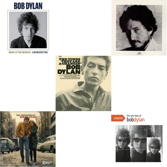 Mixing Up The Medicine & Freewheelin Bob Dylan & Times They Are A-Changin & New Morning & Playlist: Very Best Of Bob Dylan