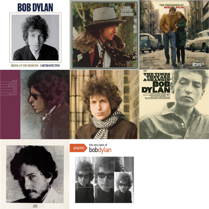 Mixing Up The Medicine & Desire & Freewheelin Bob Dylan & Blood On The Tracks & Blonde On Blonde & Times They Are A-Changin & New Morning & Playlist: Very Best Of Bob Dylan