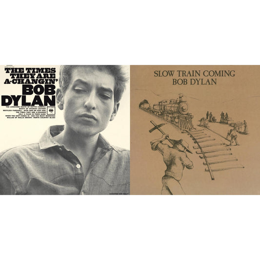 Times They Are A-Changin (Mono) & Slow Train Coming (150G/Dl Card)