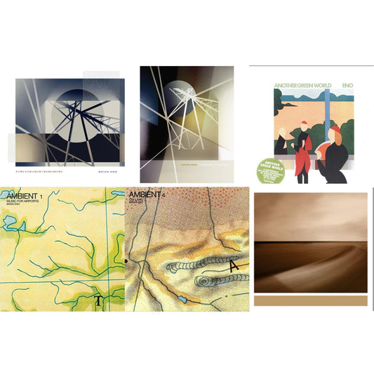 Foreverandevernomore & Forever Voiceless (Crystal Clear LP Vinyl) & Another Green World (140G/2017 Master) & Ambient 1: Music For Airports & Ambient 4: On Land & Small Craft On A Milk Sea (2LP/Dl Card)