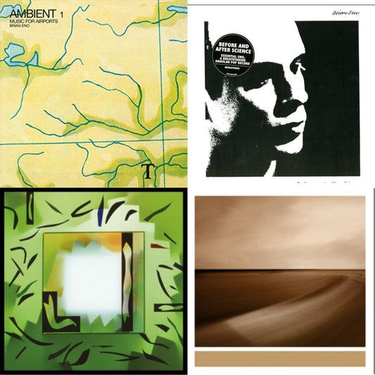 Brian Eno - Before And After Science (140G/2017 Master) & Ambient 1: Music For Airports & Shutov Assembly (2LP/Gatefold/Dl) & Small Craft On A Milk Sea (2LP/Dl Card)