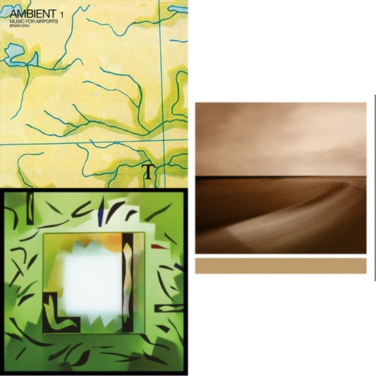 This is a 3 LP Vinyl SKU bundle.
1.This LP Vinyl is brand new.Format: LP VinylMusic Style: AmbientThis item's title is: Ambient 1: Music For AirportsArtist: Brian EnoLabel: ASTRALWERKSBarcode: 602567750543Release Date: 11/16/2018
2.This LP Vinyl is brand new.