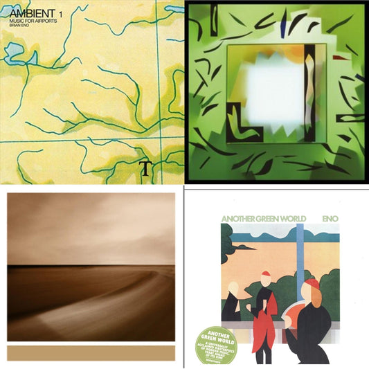 Another Green World (140G/2017 Master) & Ambient 1: Music For Airports & Shutov Assembly (2LP/Gatefold/Dl) & Small Craft On A Milk Sea (2LP/Dl Card)