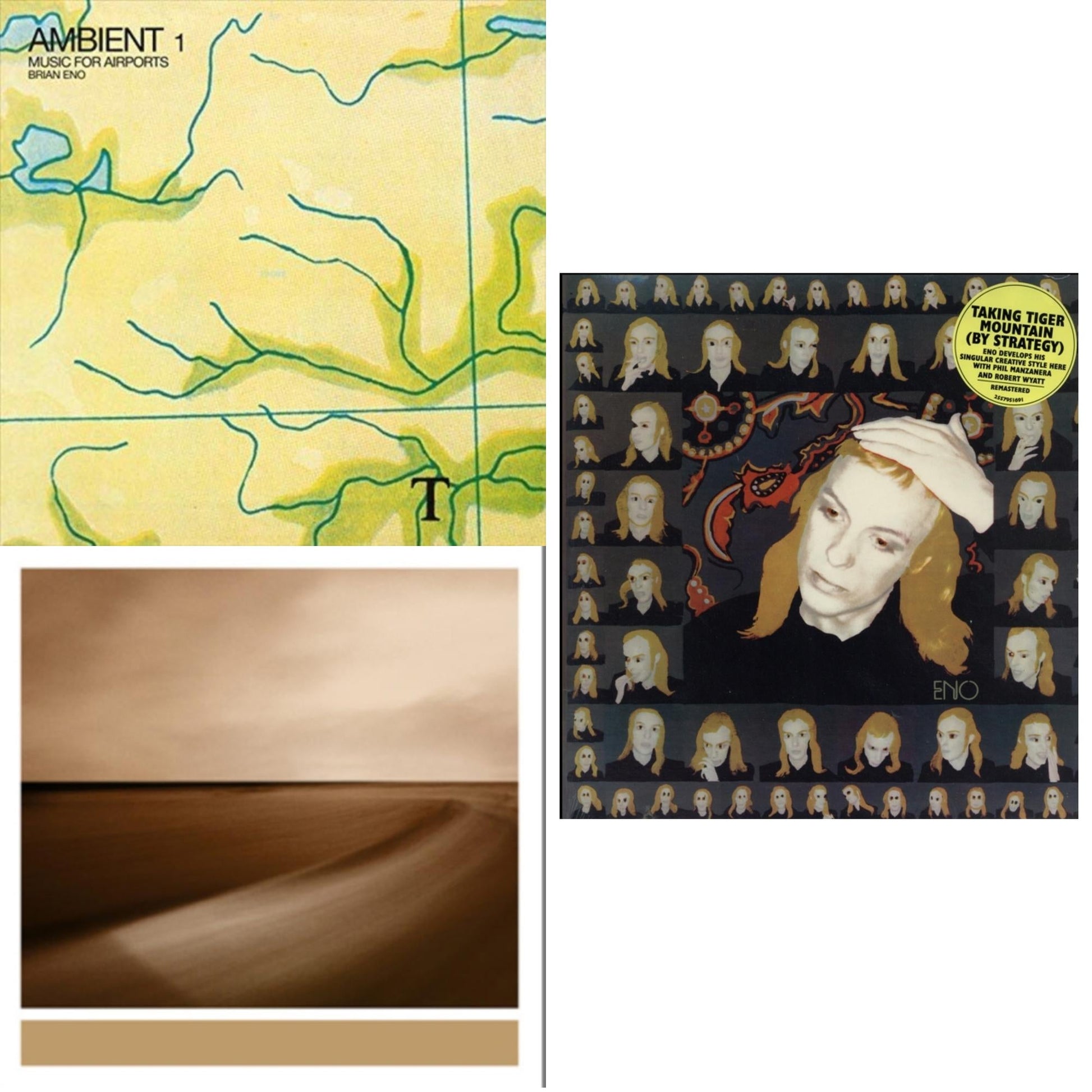 This is a 3 LP Vinyl SKU bundle.
1.This LP Vinyl is brand new.Format: LP VinylMusic Style: Art RockThis item's title is: Taking Tiger Mountain (By Strategy) (140G/2017 Master)Artist: Brian EnoLabel: ASTRALWERKSBarcode: 602557951691Release Date: 11/17/2017
2.