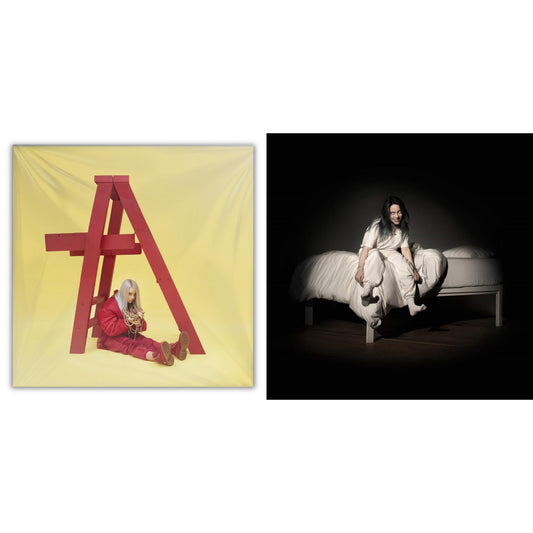 Billie Eilish - Dont Smile At Me (Black LP Vinyl) & When We All Fall Asleep, Where Do We Go? (Pale Yellow LP Vinyl)