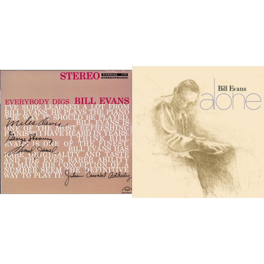 Everybody Digs Bill Evans & Alone (Coloured LP Vinyl)