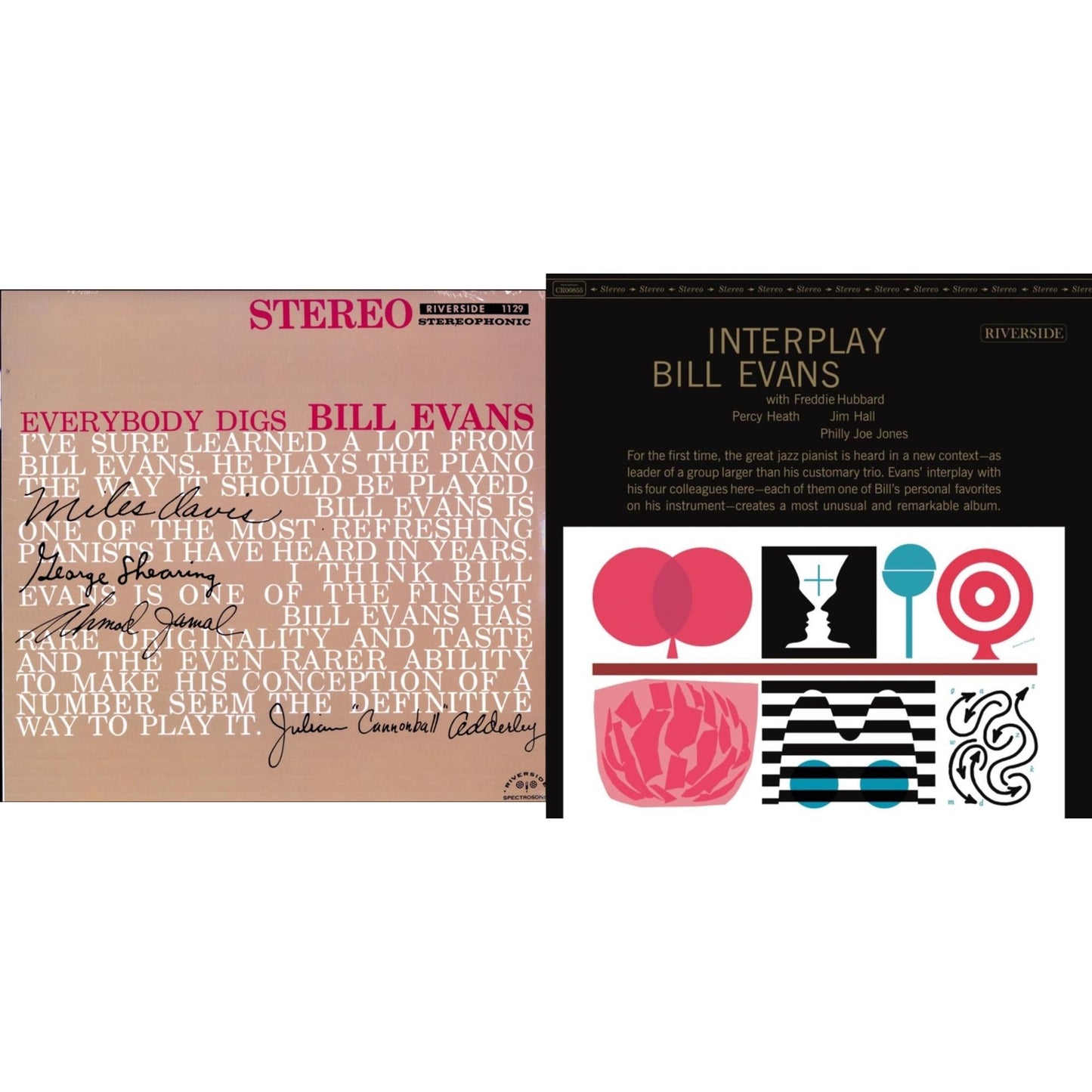 Everybody Digs Bill Evans & Interplay (Original Jazz Classics Series) (180G)