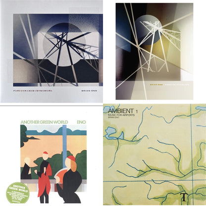 Foreverandevernomore & Forever Voiceless (Crystal Clear LP Vinyl) & Another Green World (140G/2017 Master) & Ambient 1: Music For Airports