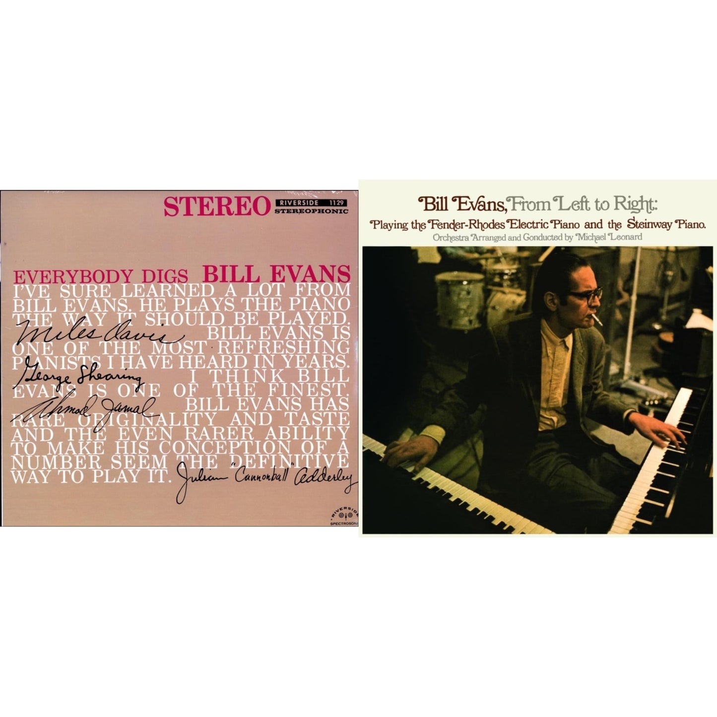 Everybody Digs Bill Evans & From Left To Right