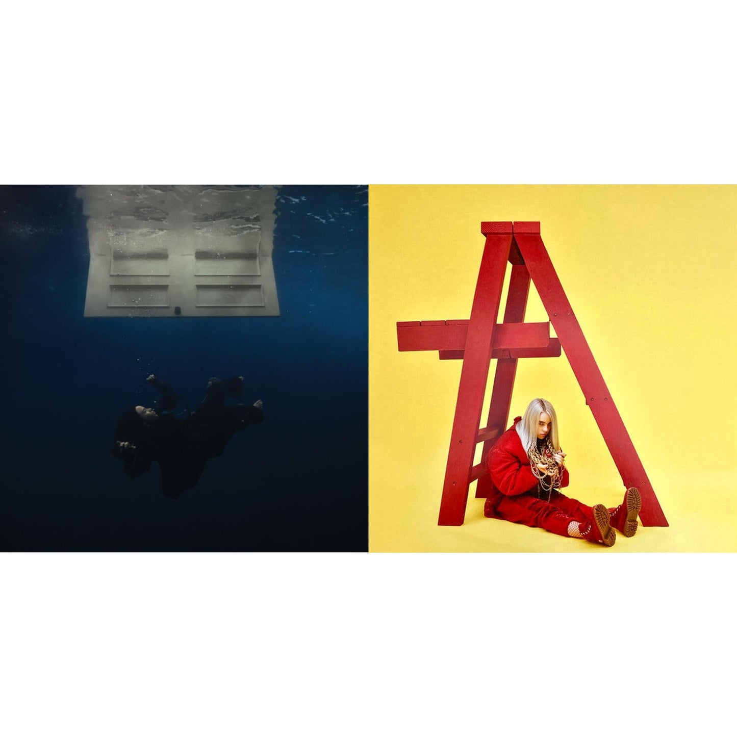 Hit Me Hard & Soft (Anniversary Edition/Blue & Orange Splatter LP Vinyl) & Billie Eilish - Dont Smile At Me (Black LP Vinyl)