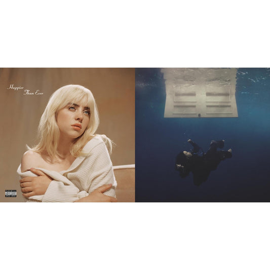 This is a 2 LP Vinyl SKU bundle.
1.This LP Vinyl is brand new.Format: LP VinylThis item's title is: Happier Than Ever (2LP/Recycled Vinyl/Rainbow Foil Jacket) (Rsd)Artist: Billie EilishLabel: DARKROOM/INTERSCOPEBarcode: 602448346643Release Date: 11/25/2022
2.This LP Vinyl is brand new.