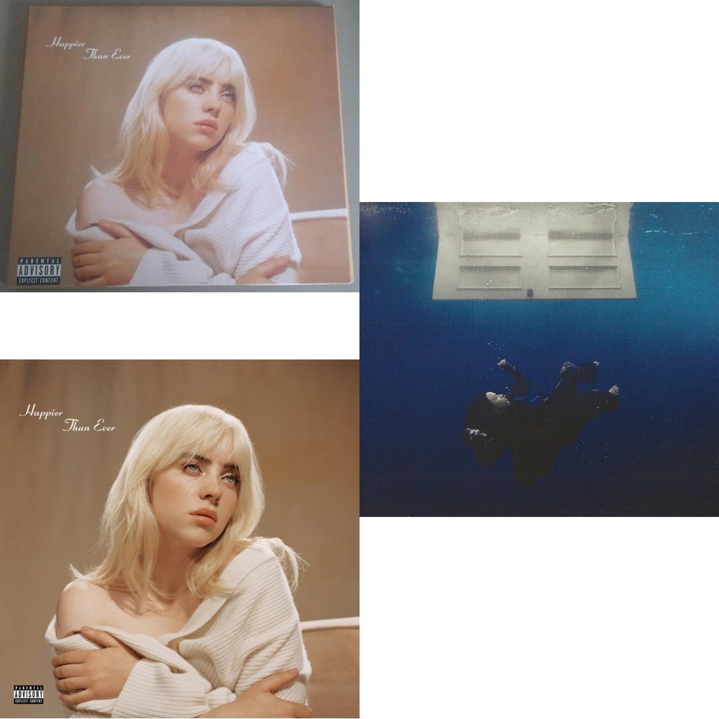 Happier Than Ever (X) & Happier Than Ever (X) (CD/Photo Book) & Hit Me Hard & Soft