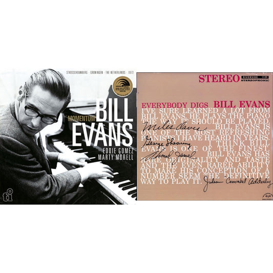 This is a 2 LP Vinyl SKU bundle.
1.This LP Vinyl is brand new.Format: LP VinylThis item's title is: Momentum (2LP/180G)Artist: Bill EvansLabel: Music On VinylBarcode: 8719262035072Release Date: 6/7/2024
2.This LP Vinyl is brand new.