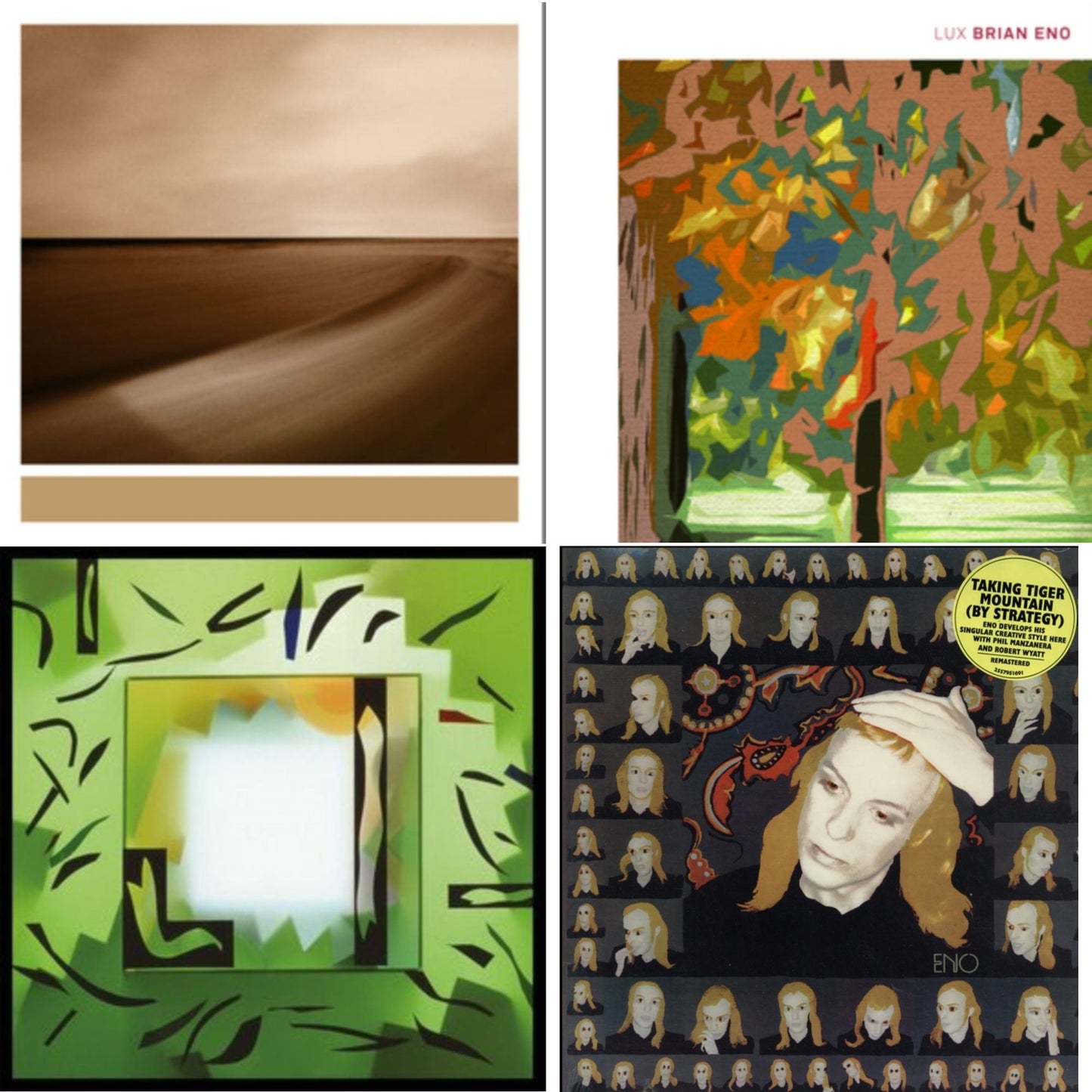 Taking Tiger Mountain (By Strategy) (140G/2017 Master) & Lux (2LP/Gatefold/Dl) & Shutov Assembly (2LP/Gatefold/Dl) & Small Craft On A Milk Sea (2LP/Dl Card)