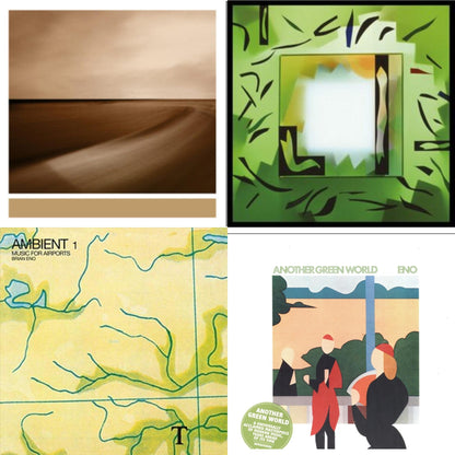 Brian Eno - Another Green World (140G/2017 Master) & Ambient 1: Music For Airports & Shutov Assembly (2LP/Gatefold/Dl) & Small Craft On A Milk Sea (2LP/Dl Card)