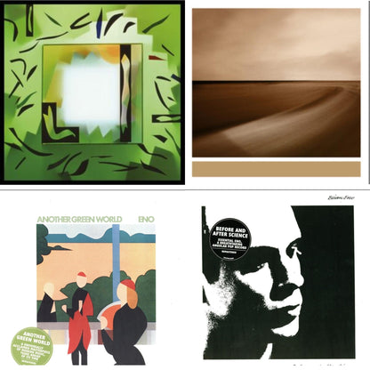 Another Green World (140G/2017 Master) & Before And After Science (140G/2017 Master) & Shutov Assembly (2LP/Gatefold/Dl) & Small Craft On A Milk Sea (2LP/Dl Card)