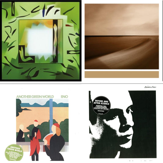 Another Green World (140G/2017 Master) & Before And After Science (140G/2017 Master) & Shutov Assembly (2LP/Gatefold/Dl) & Small Craft On A Milk Sea (2LP/Dl Card)