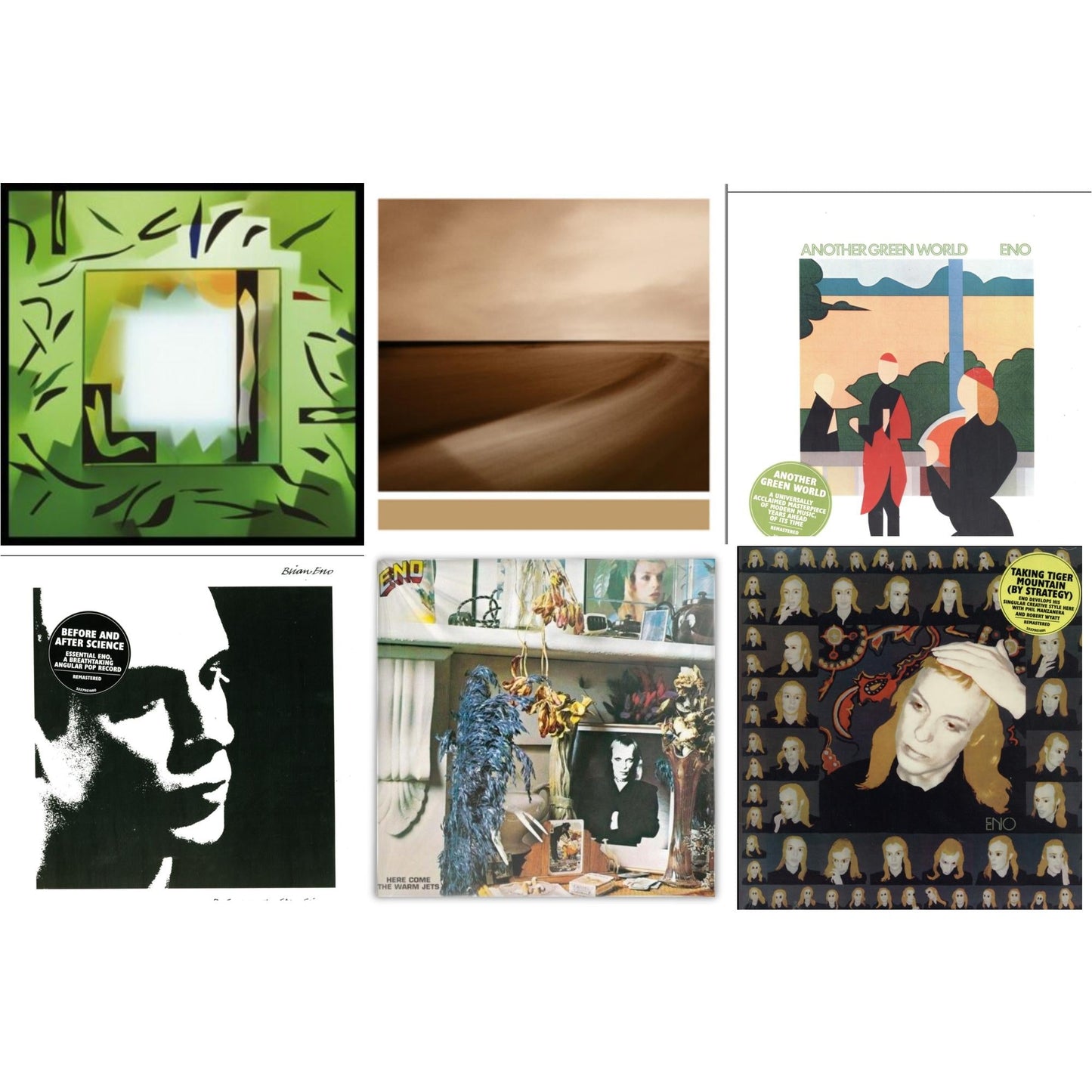 This is a 6 LP Vinyl SKU bundle.
1.This LP Vinyl is brand new.Format: LP VinylMusic Style: AbstractThis item's title is: Shutov Assembly (2LP/Gatefold/Dl)Artist: Brian EnoLabel: ALL SAINTSBarcode: 801061103217Release Date: 11/27/2020
2.This LP Vinyl is brand new.