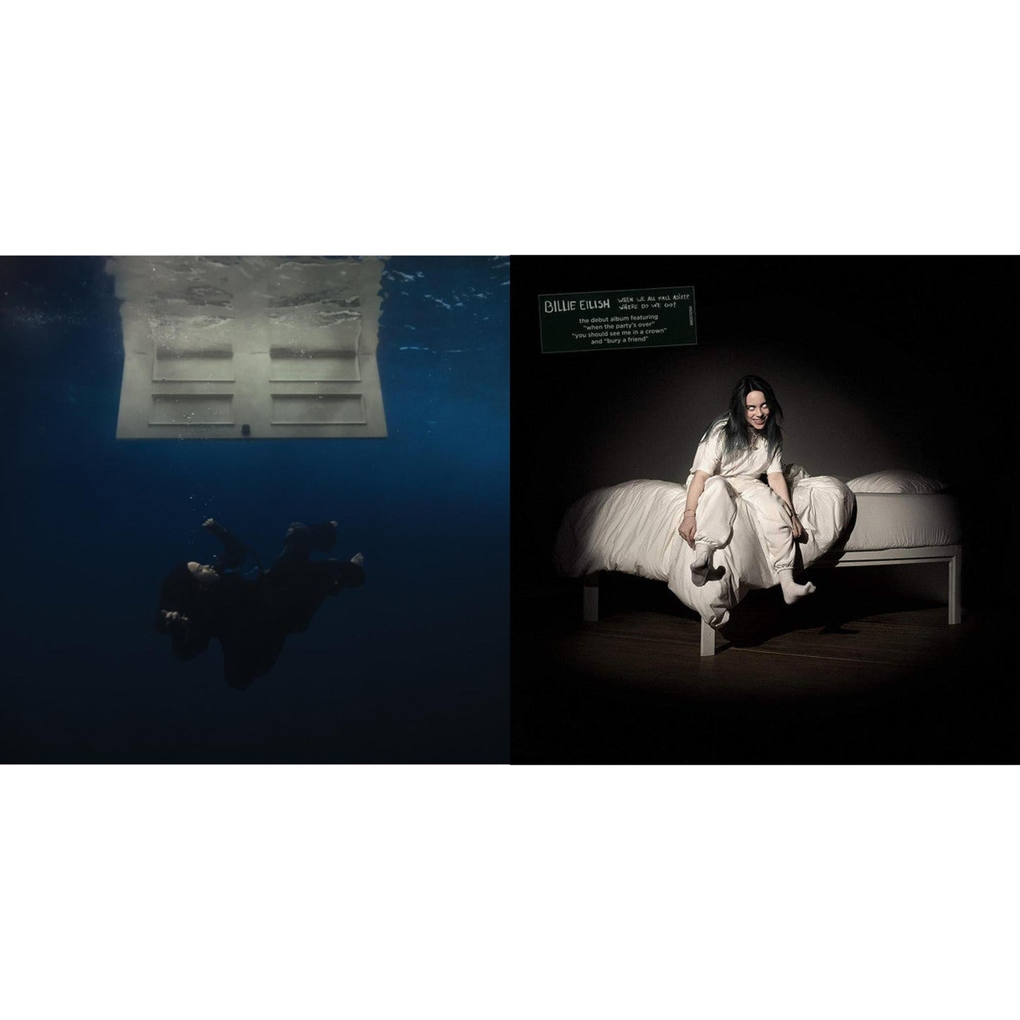 Hit Me Hard & Soft (Anniversary Edition/Blue & Orange Splatter LP Vinyl) & When We All Fall Asleep, Where Do We Go? (Pale Yellow LP Vinyl)