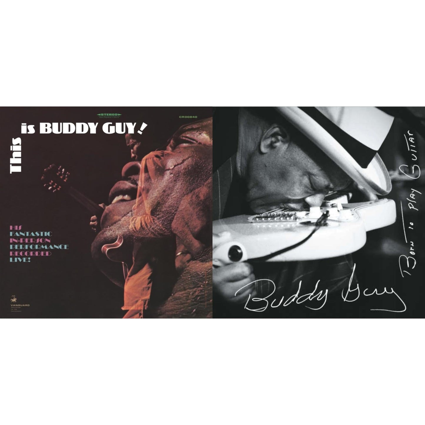 This Is Buddy Guy! (Bluesville Acoustic Sound Series) (180G) & Born To Play Guitar (2LP/150G/Gatefold)
