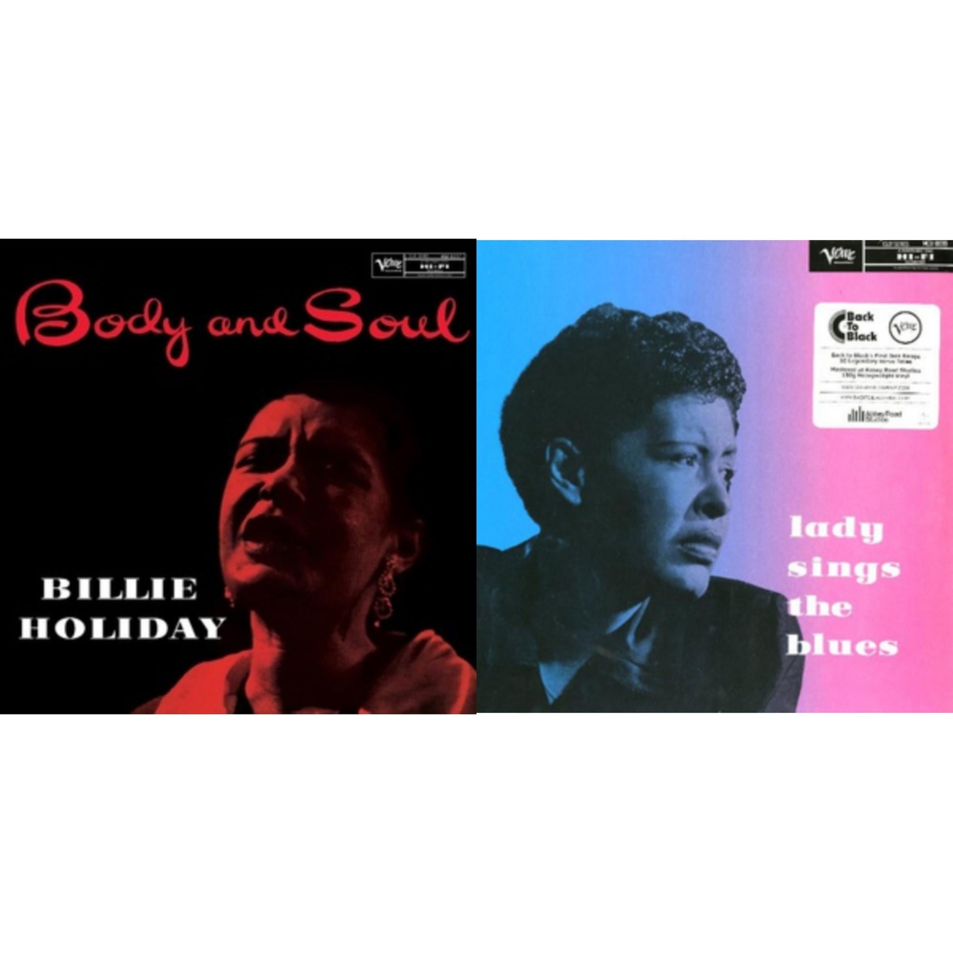 This is a 2 LP Vinyl SKU bundle.
1.This LP Vinyl is brand new.Format: LP VinylThis item's title is: Lady Sings The BluesArtist: Billie HolidayLabel: Verve RecordsBarcode: 600753458877Release Date: 12/10/2013
2.This LP Vinyl is brand new.
