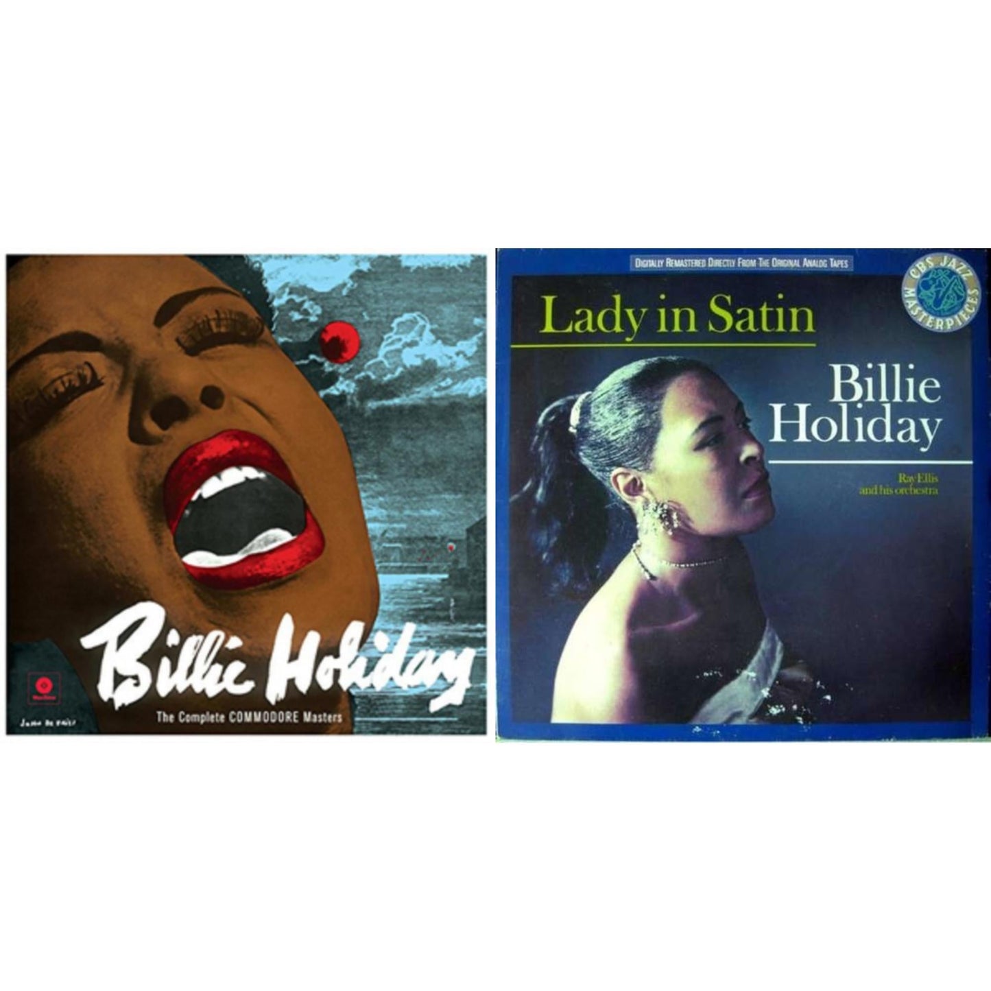 This is a 2 LP Vinyl SKU bundle.
1.This LP Vinyl is brand new.Format: LP VinylThis item's title is: Complete Commodore MastersArtist: Billie HolidayLabel: WAX TIMEBarcode: 8436542019927Release Date: 11/20/2015
2.This LP Vinyl is brand new.