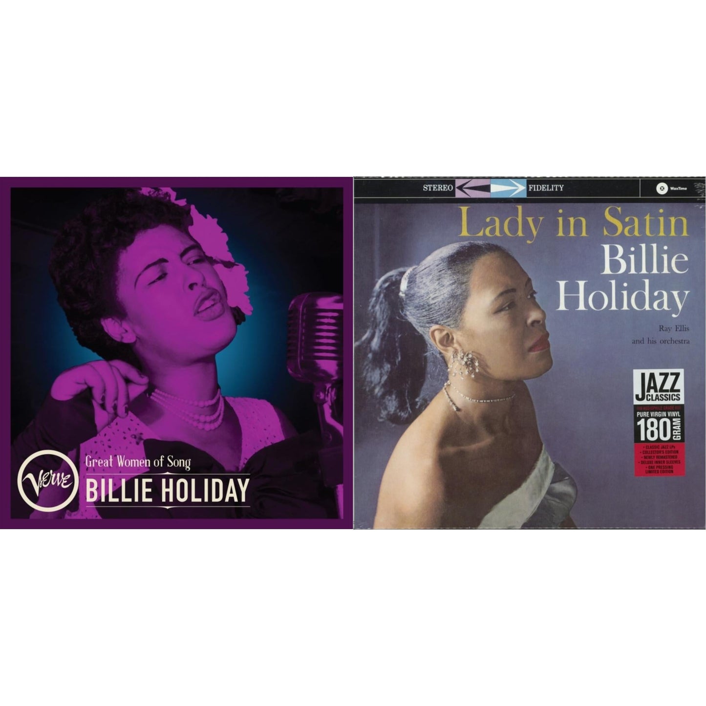 Great Women Of Song: Billie Holiday & Lady In Satin