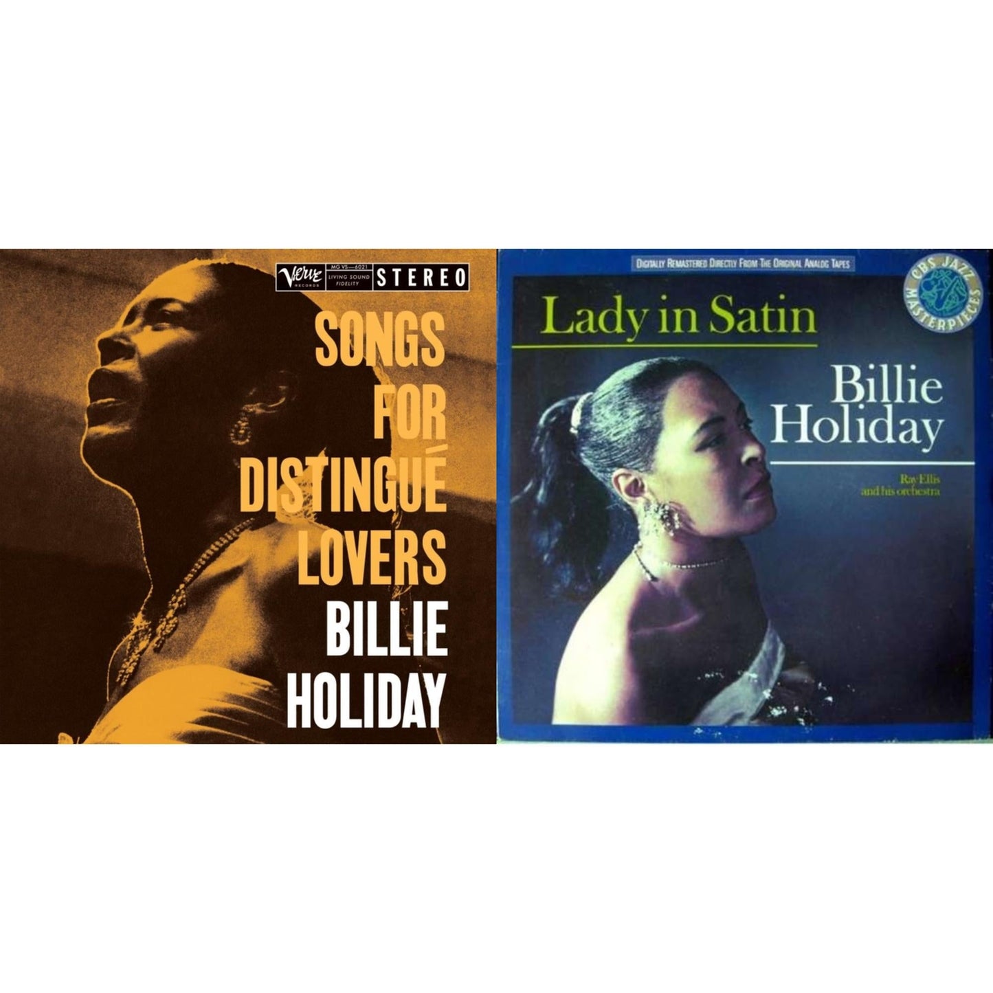 Songs For Distingue Lovers LP (Verve Acoustic Sounds Series) & Lady In Satin