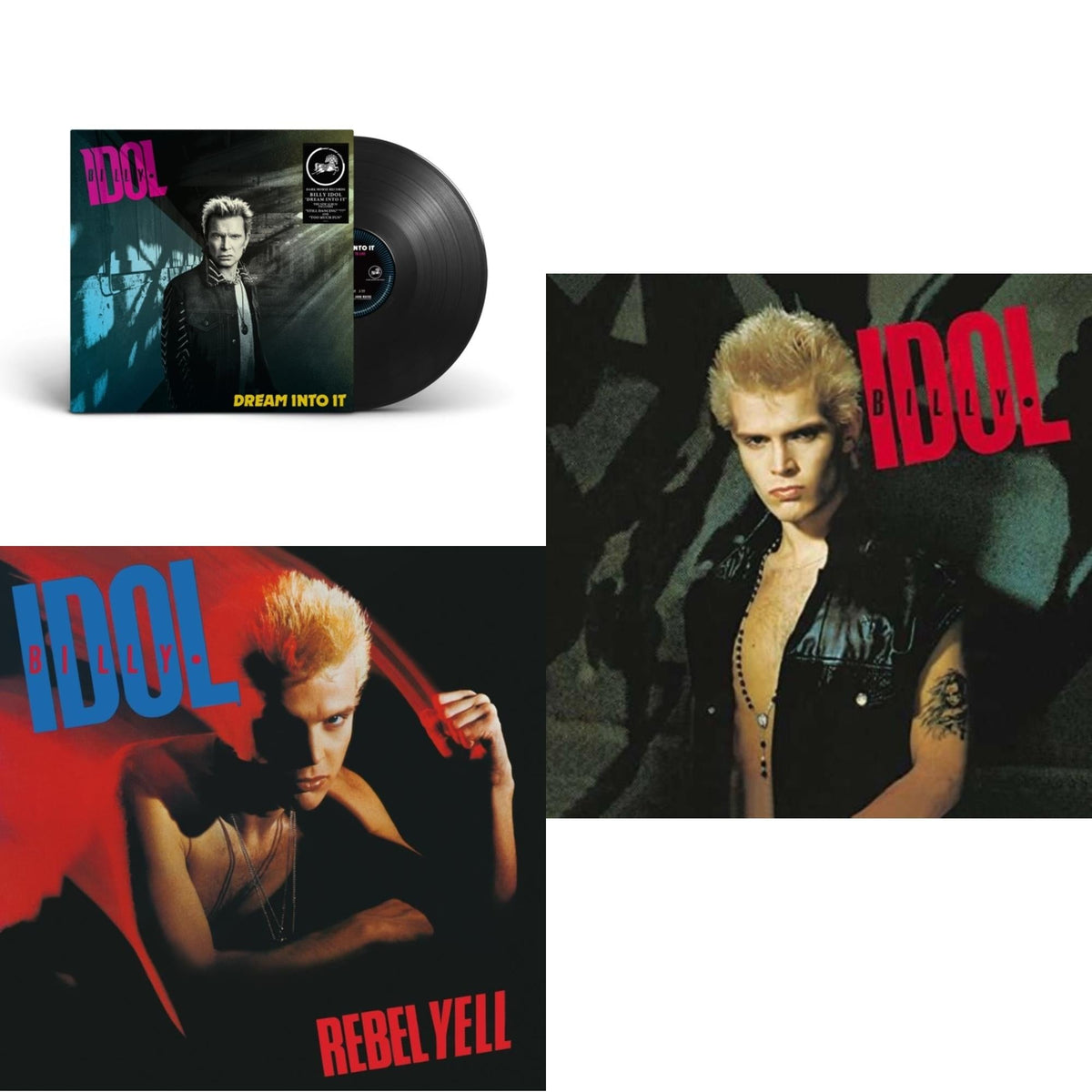 Dream Into It & Rebel Yell (Expanded Edition) (Deluxe/2LP) & Billy Idol (Original Sequence)