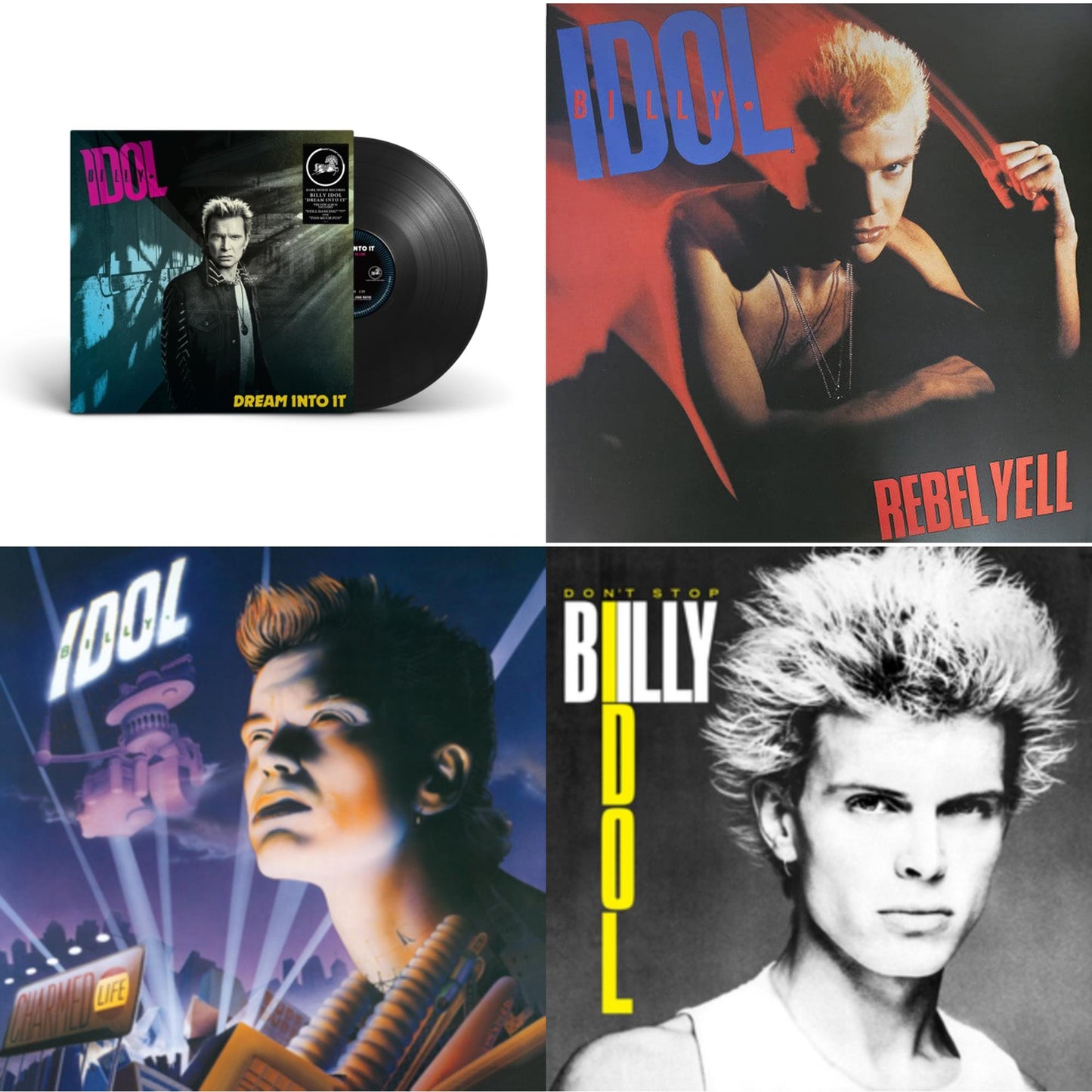 Dream Into It & Rebel Yell (Expanded Edition) (Deluxe/2LP) & Charmed Life (2LP) & Don't Stop (Ep)