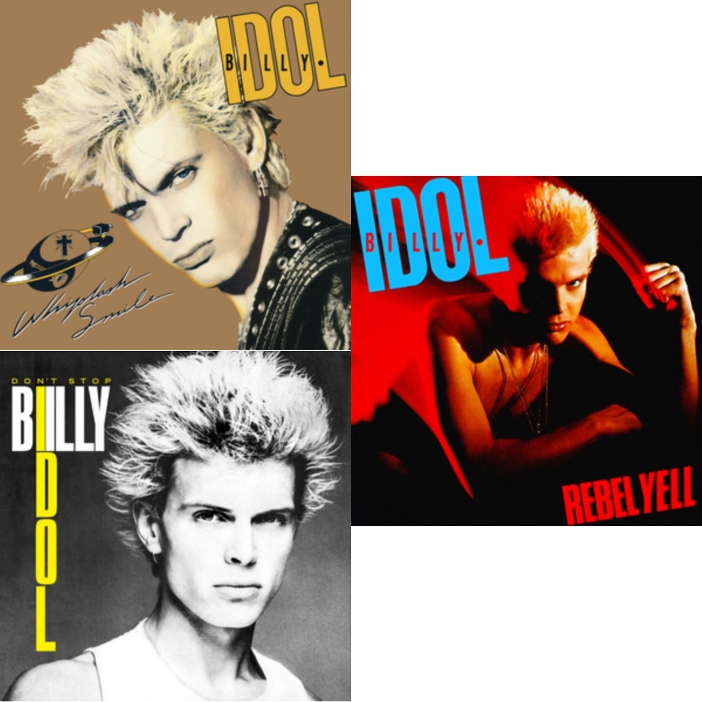 Whiplash Smile & Don't Stop (Ep) & Rebel Yell
