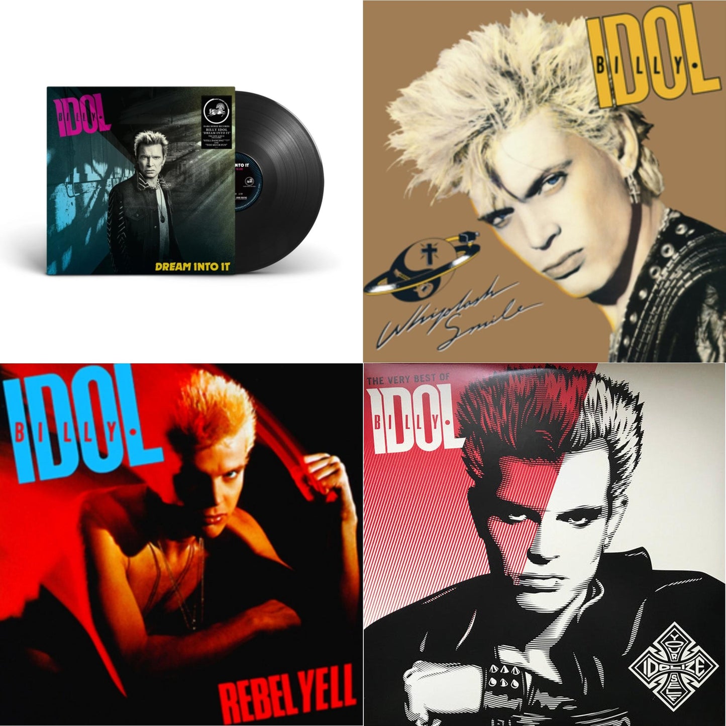 Dream Into It & Whiplash Smile & Rebel Yell & Idolize Yourself: Very Best Of (2LP)