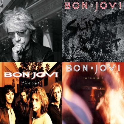 This is a 4 LP Vinyl SKU bundle.
1.This LP Vinyl is brand new.Format: LP VinylMusic Style: Pop RockThis item's title is: 2020 (2LP/Gold Vinyl)Artist: Bon JoviLabel: ISLANDBarcode: 602508839290Release Date: 2/19/2021
2.This LP Vinyl is brand new.