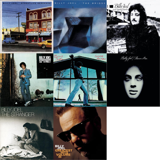 Streetlife Serenade & Bridge & Cold Spring Harbor & 52Nd Street & Glass Houses & Piano Man & Stranger & Greatest Hits Vol.3