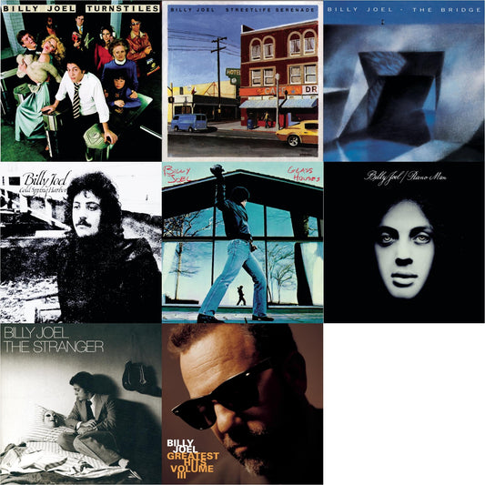 Turnstiles & Streetlife Serenade & Bridge & Cold Spring Harbor & Glass Houses & Piano Man & Stranger & Greatest Hits Vol.3