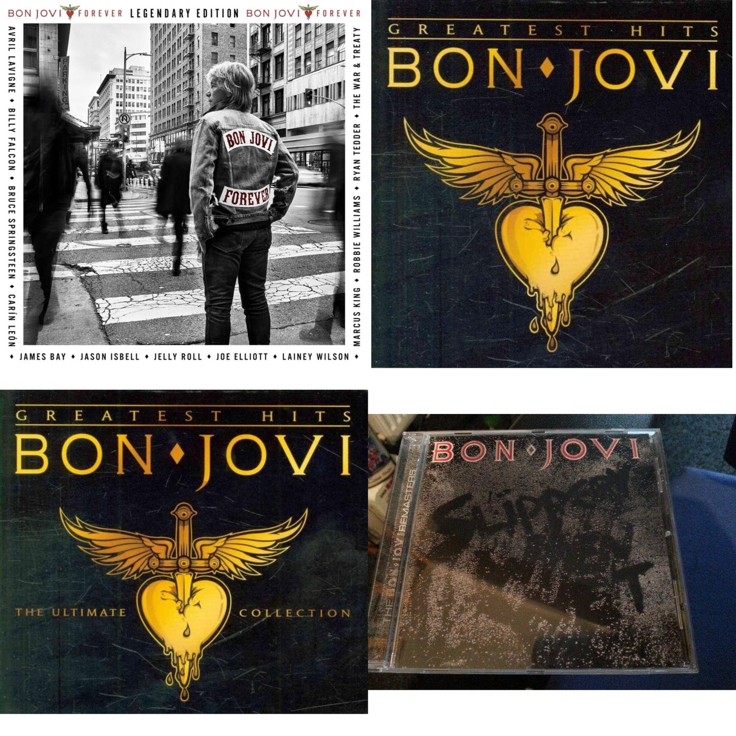 Forever (Legendary Edition) & Bon Jovi Greatest Hits & Bon Jovi Greatest Hits & Slippery When Wet
