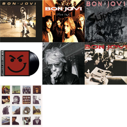Cross Road (2LP) & 2020 (2LP/Gold Vinyl) & Bon Jovi (180G) & Slippery When Wet (180G) & These Days (180G) & Crush (180G) & Have A Niceday (180G)