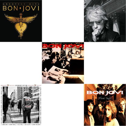 Greatest Hits (2LP) & Forever (Legendary Edition) (2LP) & Cross Road (2LP) & 2020 (2LP/Gold Vinyl) & These Days (180G)