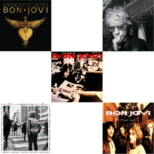 Greatest Hits (2LP) & Forever (Legendary Edition) (2LP) & Cross Road (2LP) & 2020 (2LP/Gold Vinyl) & These Days (180G)