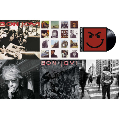 Forever & Cross Road (2LP) & 2020 (2LP/Gold Vinyl) & Slippery When Wet (180G) & Crush (180G) & Have A Niceday (180G)