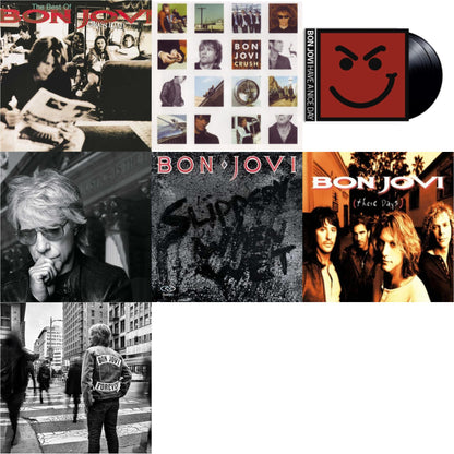 Forever & Cross Road (2LP) & 2020 (2LP/Gold Vinyl) & Slippery When Wet (180G) & These Days (180G) & Crush (180G) & Have A Niceday (180G)