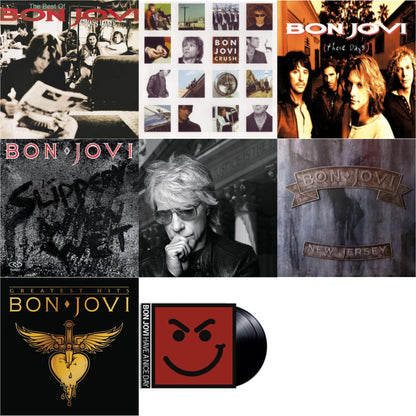 Greatest Hits (2LP) & Cross Road (2LP) & 2020 (2LP/Gold Vinyl) & Slippery When Wet (180G) & New Jersey (180G) & These Days (180G) & Crush (180G) & Have A Niceday (180G)