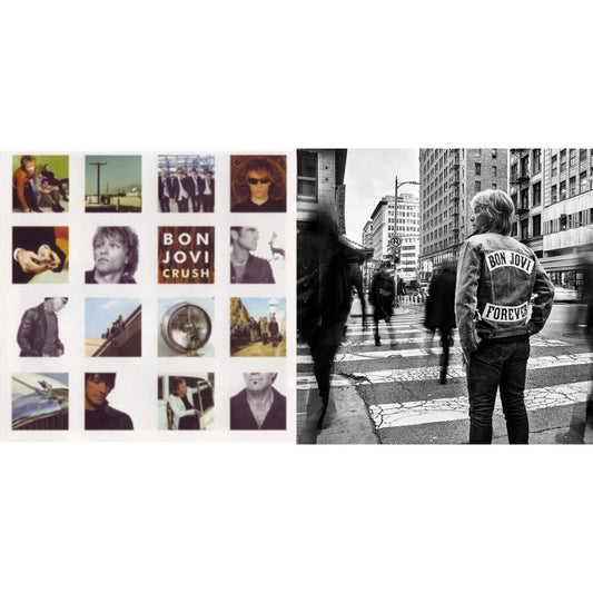 Bon Jovi - Forever & Crush (180G) - LP Vinyl Bundle