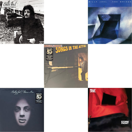 Cold Spring Harbor & Piano Man & Songs In The Attic & Bridge (140G) & Storm Front (140G)