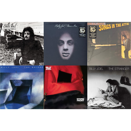 Cold Spring Harbor & Piano Man & Songs In The Attic & Bridge (140G) & Storm Front (140G) & Stranger (180G)